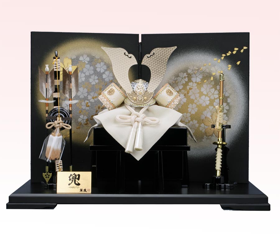 兜飾り・翠鳳作 永遠之兜 Brilliantシャンパンゴールド